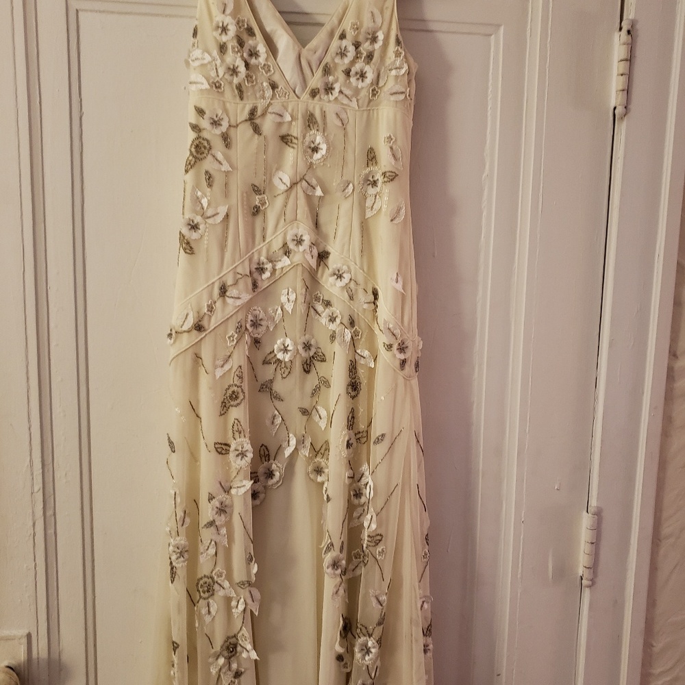 Beautiful flapper style dress with beading and emb